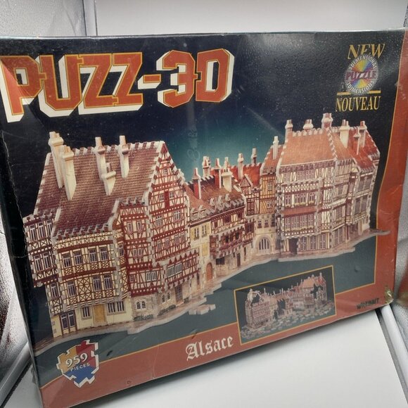 Alsace Puzzle Wrebbit Puzz-3D 959 Piece Foam New In Box Sealed - Picture 2 of 9